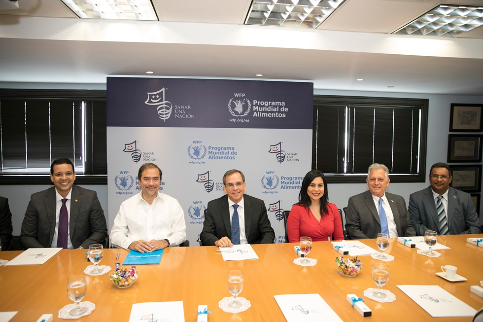 Sanar una Nación y el Programa Mundial de Alimentos (PMA) firman acuerdo de cooperación 